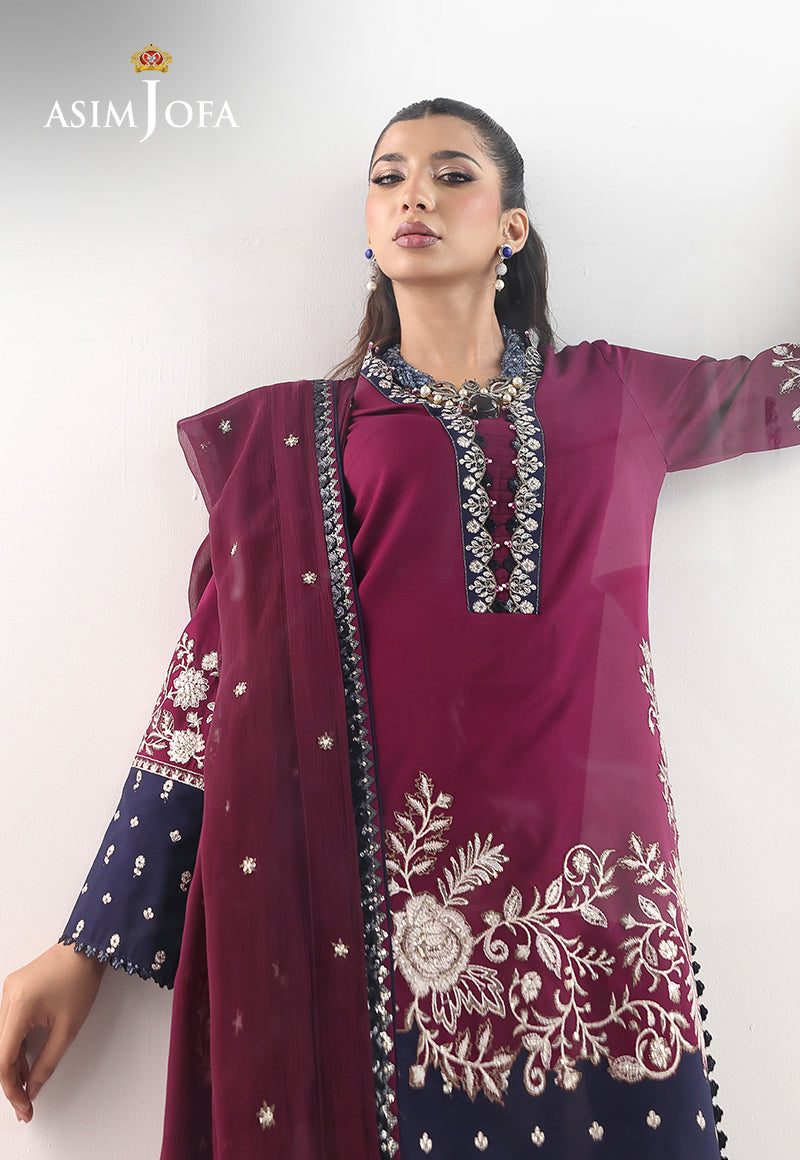Asim Jofa | En Vogue | AJUEV-02 by Asim Jofa - Designer Dress  - Type : Ladies Clothes - Available at Libayah - 100% Original 