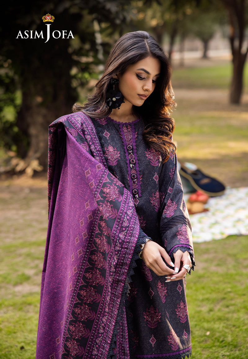 Asim Jofa | Prints Drop 2 | AJUBJ-24 by Asim Jofa - Designer Dress - Type: Ladies Clothes - Available at Libayah - 100% Original