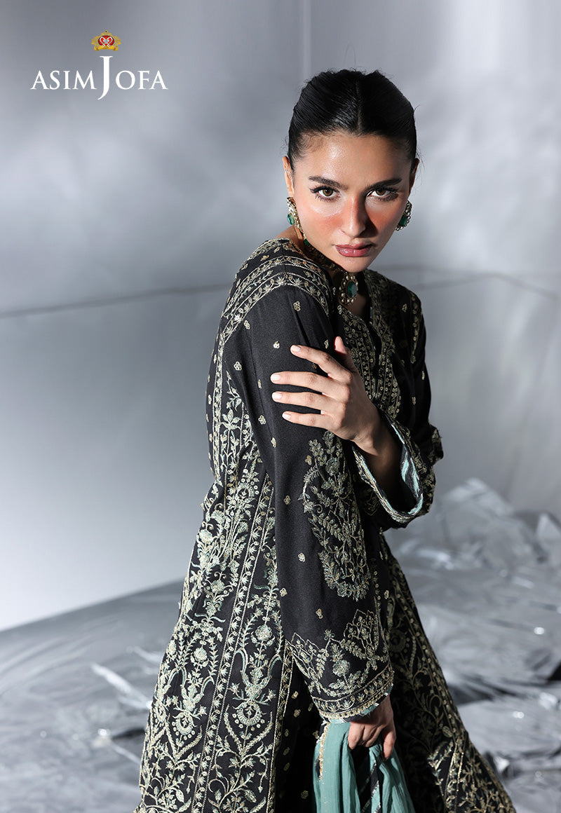 Asim Jofa | En Vogue | AJUEV-13 by Asim Jofa - Designer Dress  - Type : Ladies Clothes - Available at Libayah - 100% Original 