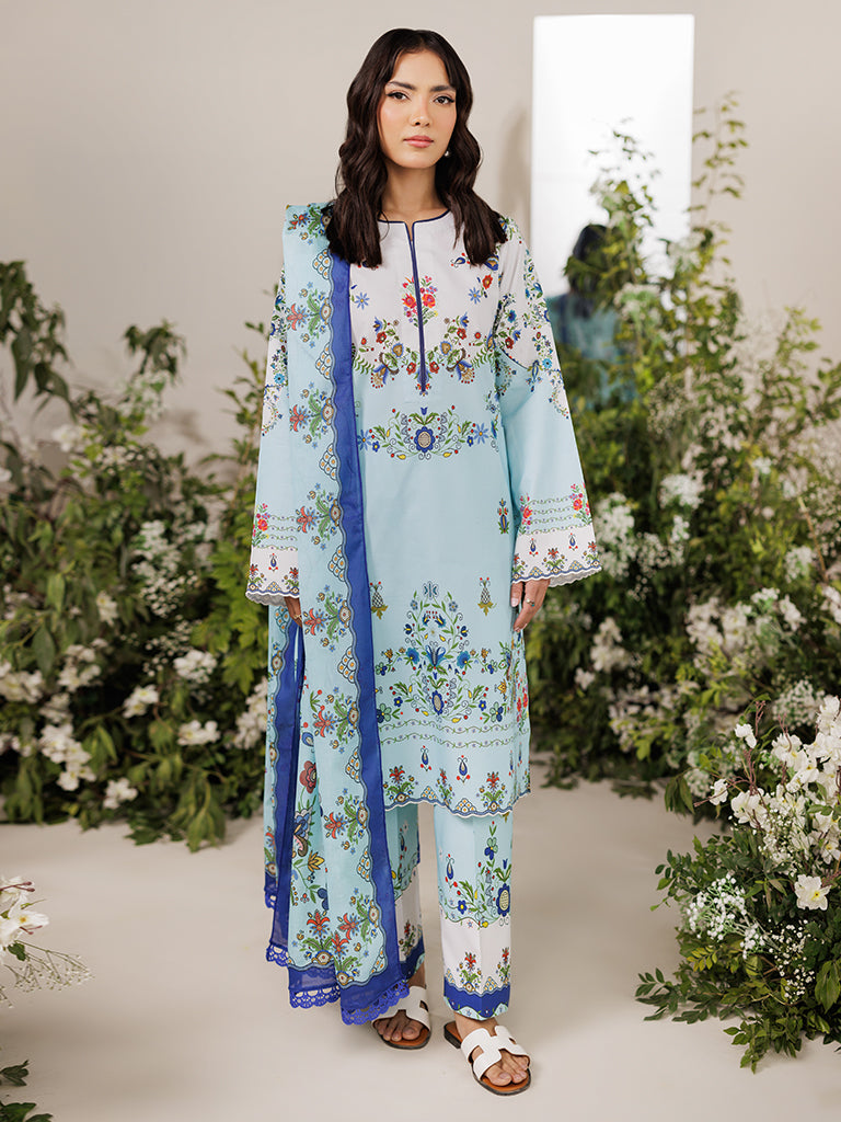 Rajbari | Amal Summer Prints Exclusive | Amal Summer Prints - 10 by Rajbari - Designer Dress - Type: Ladies Clothes - Available at Libayah - 100% Original
