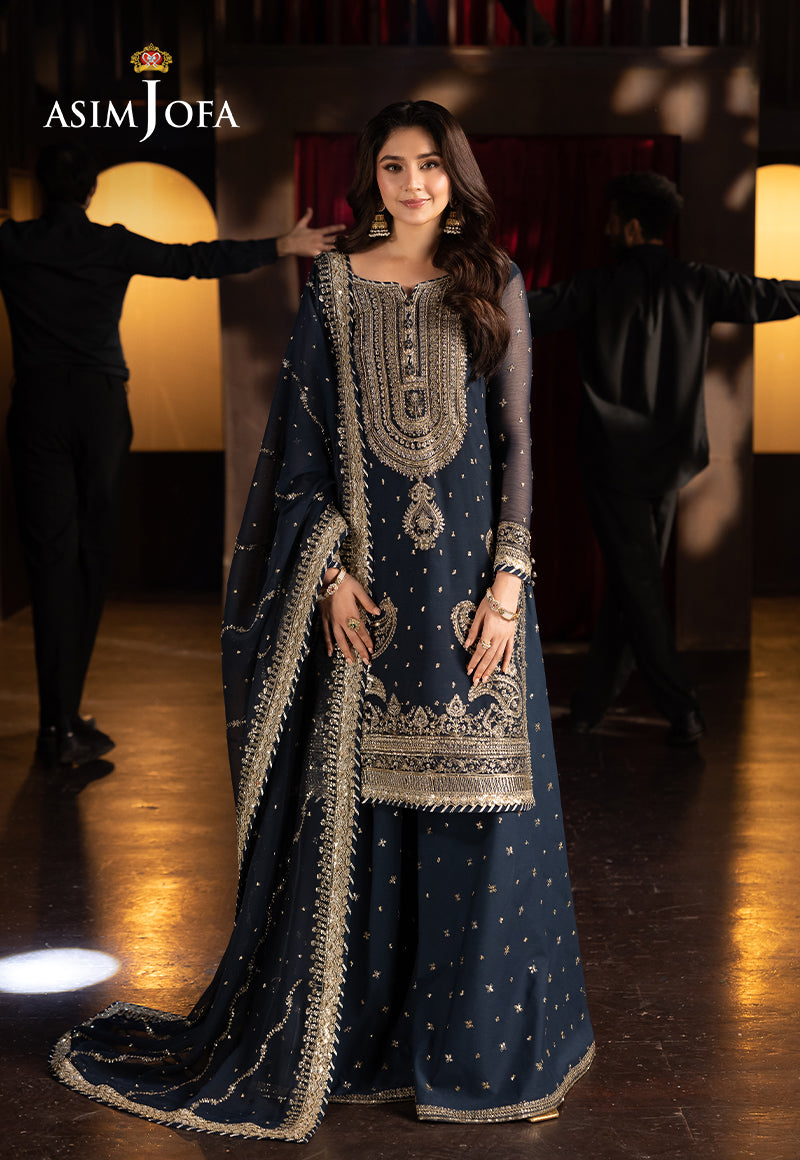 Asim Jofa | Festive Opulence | AJFO-02 by Asim Jofa - Designer Dress - Type: Ladies Clothes - Available at Libayah - 100% Original