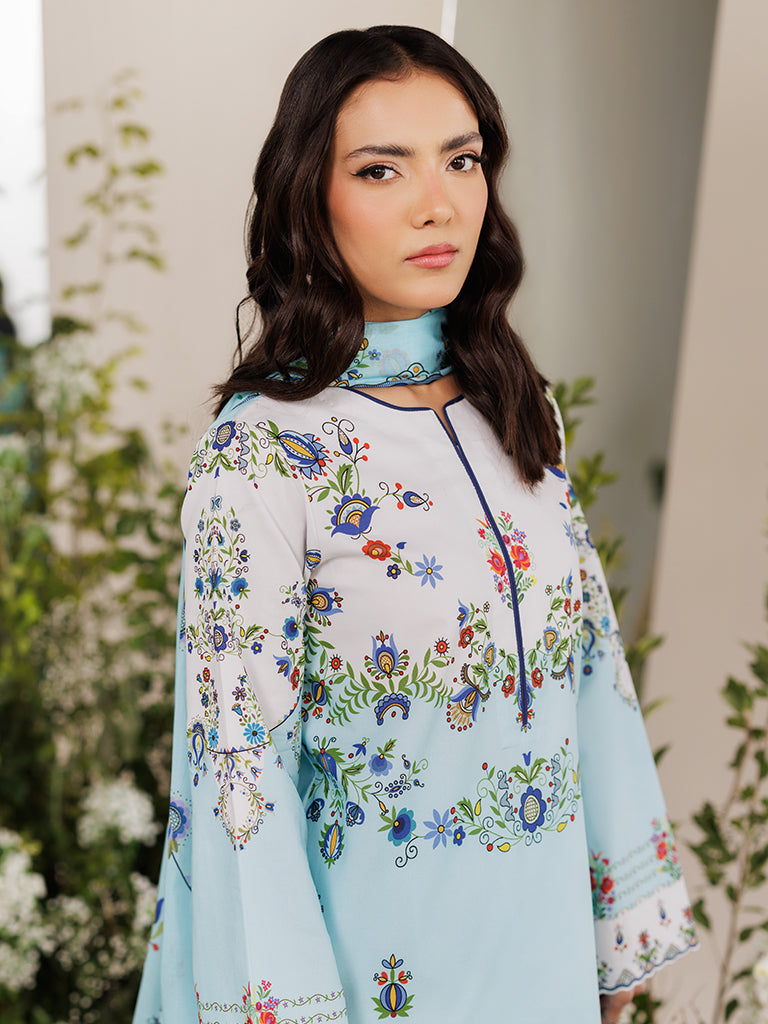 Rajbari | Amal Summer Prints Exclusive | Amal Summer Prints - 10 by Rajbari - Designer Dress - Type: Ladies Clothes - Available at Libayah - 100% Original