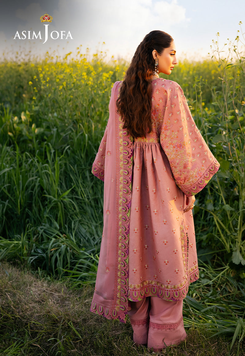 Asim Jofa | Luxury Lawn 25 | AJELL-16 by Asim Jofa - Designer Dress - Type: Ladies Clothes - Available at Libayah - 100% Original