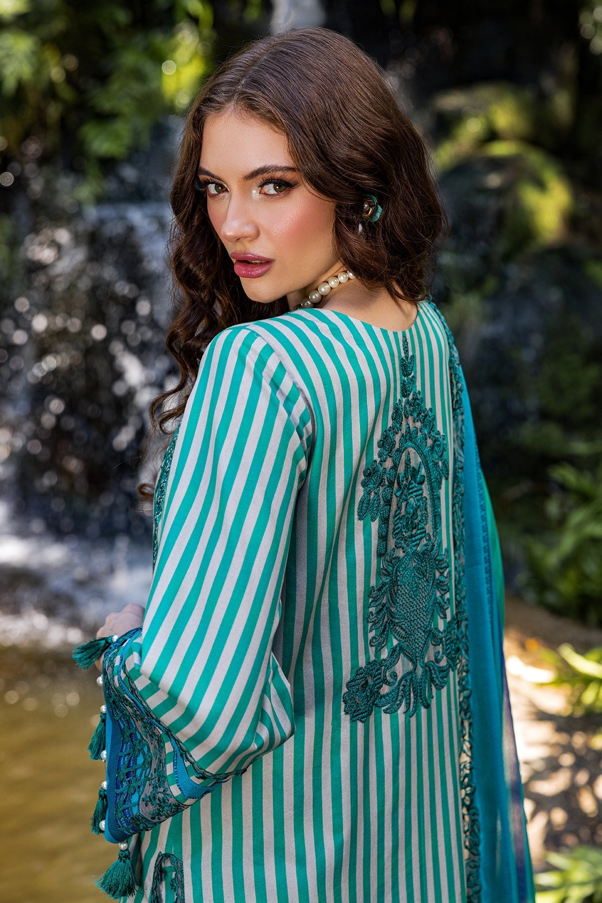 Charizma | Naranji Lawn | CN5-01 by Charizma - Designer Dress - Type: Ladies Clothes - Available at Libayah - 100% Original