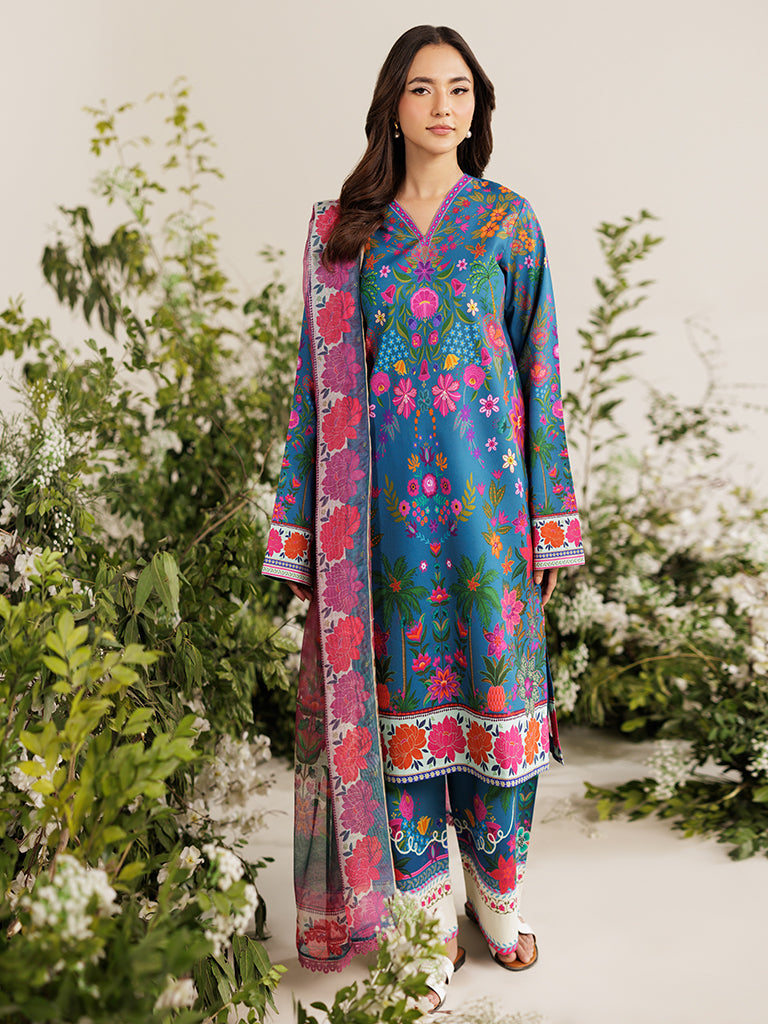 Rajbari | Amal Summer Prints Exclusive | Amal Summer Prints - 05 by Rajbari - Designer Dress - Type: Ladies Clothes - Available at Libayah - 100% Original