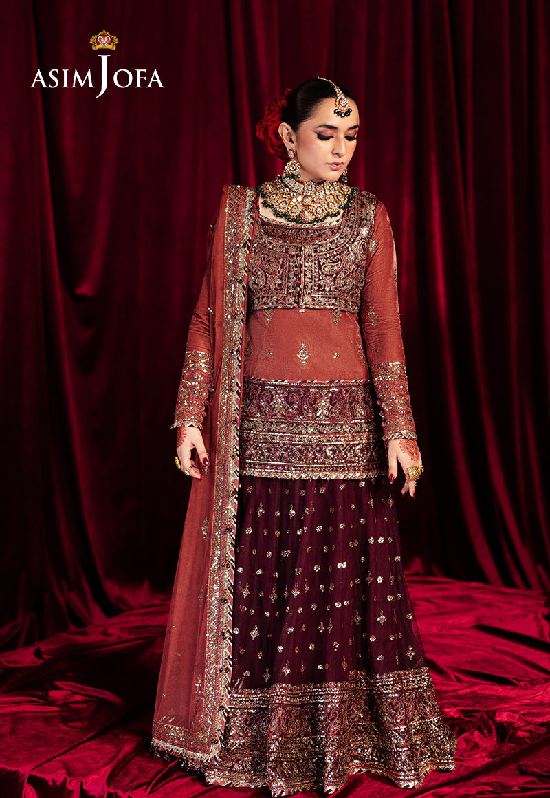 Asim Jofa | Makhmal Formals | AJMV-04 by Asim Jofa - Designer Dress - Type: Ladies Clothes - Available at Libayah - 100% Original