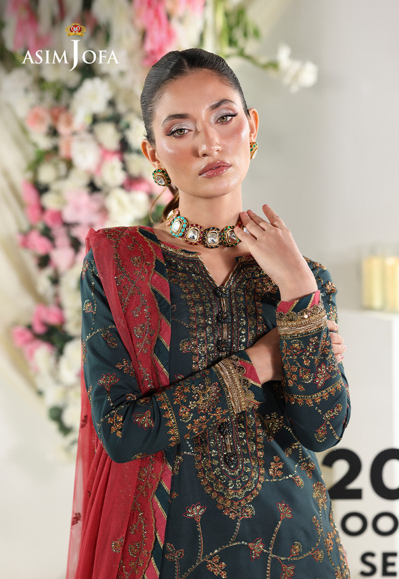 Asim Jofa | En Vogue | AJUEV-12 by Asim Jofa - Designer Dress  - Type : Ladies Clothes - Available at Libayah - 100% Original 