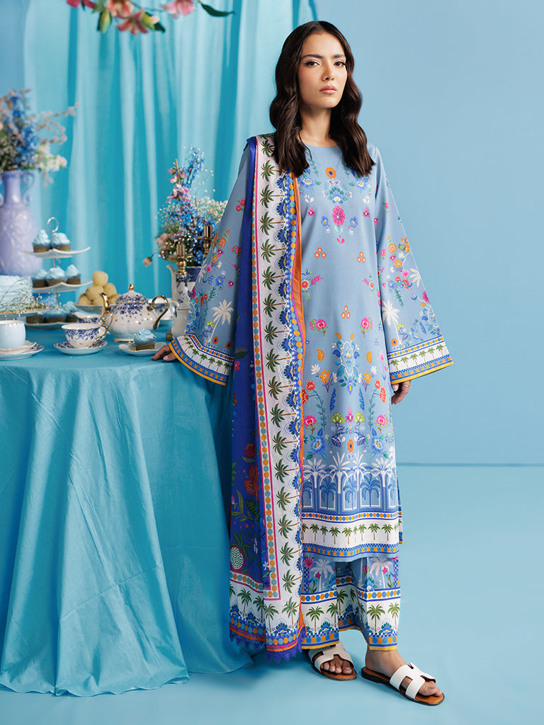 Rajbari | Amal Summer Prints Exclusive | Amal Summer Prints - 08 by Rajbari - Designer Dress - Type: Ladies Clothes - Available at Libayah - 100% Original