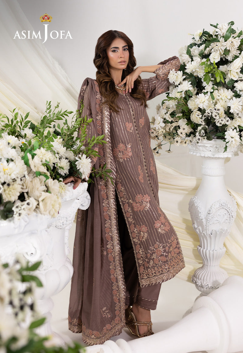 Asim Jofa | Izel Luxury Collection | AJIZL-20 by Asim Jofa - Designer Dress  - Type : Ladies Clothes - Available at Libayah - 100% Original 