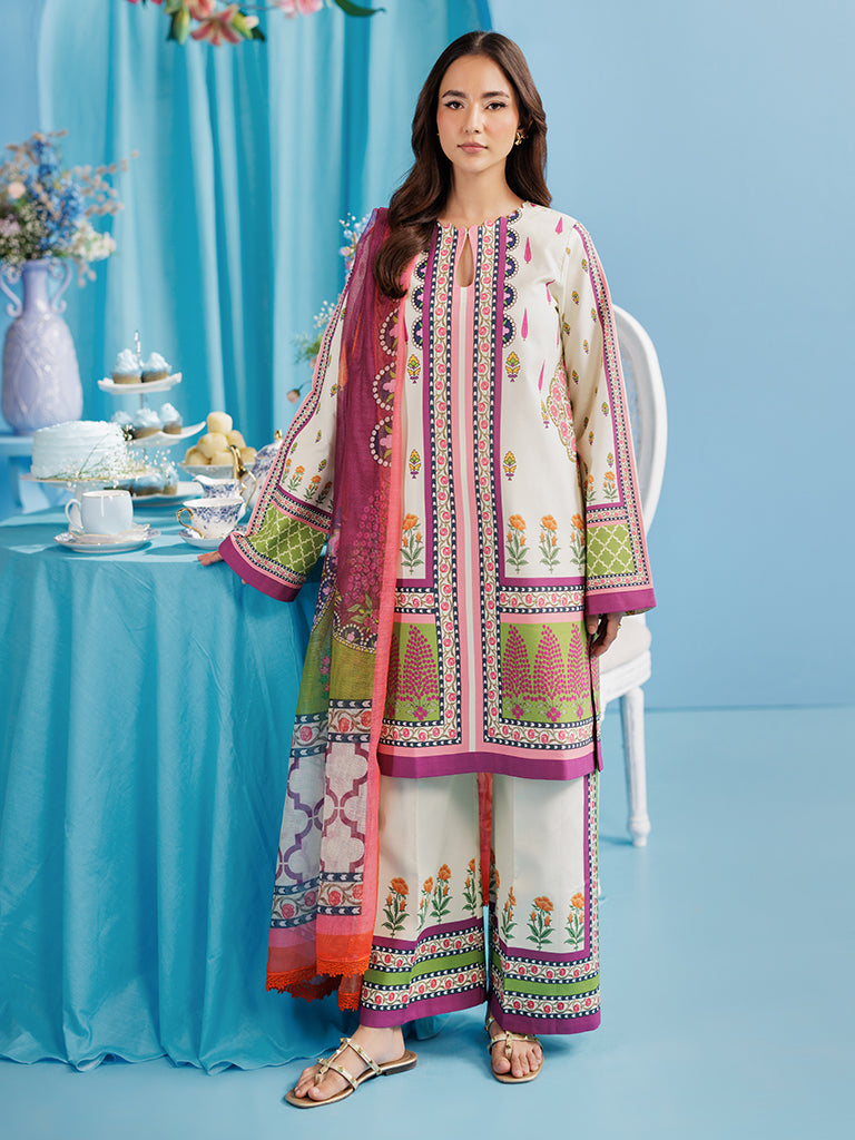 Rajbari | Amal Summer Prints Exclusive | Amal Summer Prints - 04 by Rajbari - Designer Dress - Type: Ladies Clothes - Available at Libayah - 100% Original