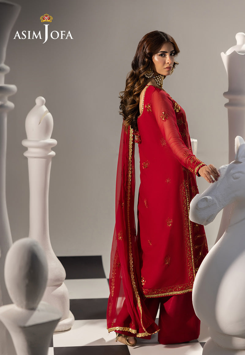 Asim Jofa | Izel Luxury Collection | AJIZL-19 by Asim Jofa - Designer Dress  - Type : Ladies Clothes - Available at Libayah - 100% Original 