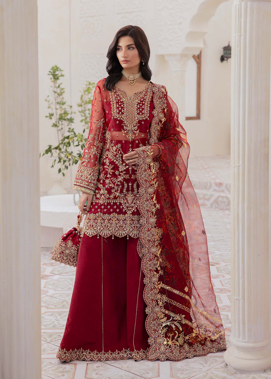 Kanwal Malik | Mirha Eid Luxury Pret 25 | Zehrah by Kanwal Malik - Designer Dress - Type: Ladies Clothes - Available at Libayah - 100% Original