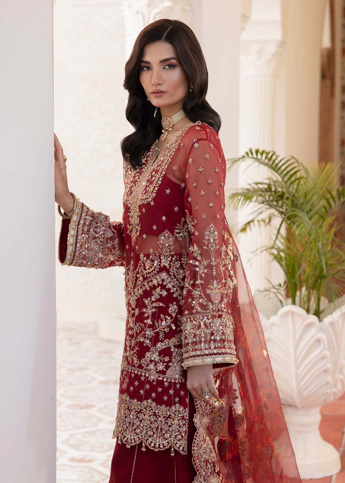 Kanwal Malik | Mirha Eid Luxury Pret 25 | Zehrah by Kanwal Malik - Designer Dress - Type: Ladies Clothes - Available at Libayah - 100% Original