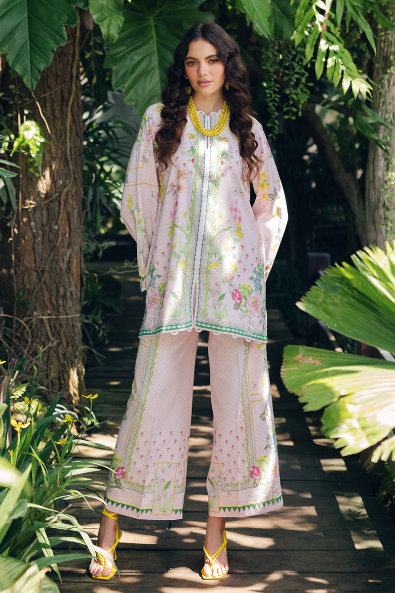 Qalamkar | Printed Co Ords 25 | OP-02 Elio by Qalamkar - Designer Dress - Type: Ladies Clothes - Available at Libayah - 100% Original