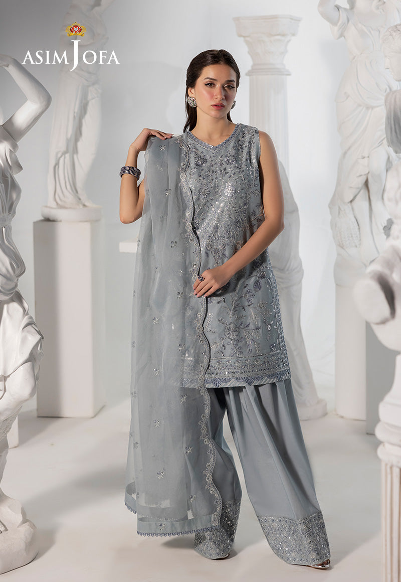 Asim Jofa | Izel Luxury Collection | AJIZL-17 by Asim Jofa - Designer Dress  - Type : Ladies Clothes - Available at Libayah - 100% Original 