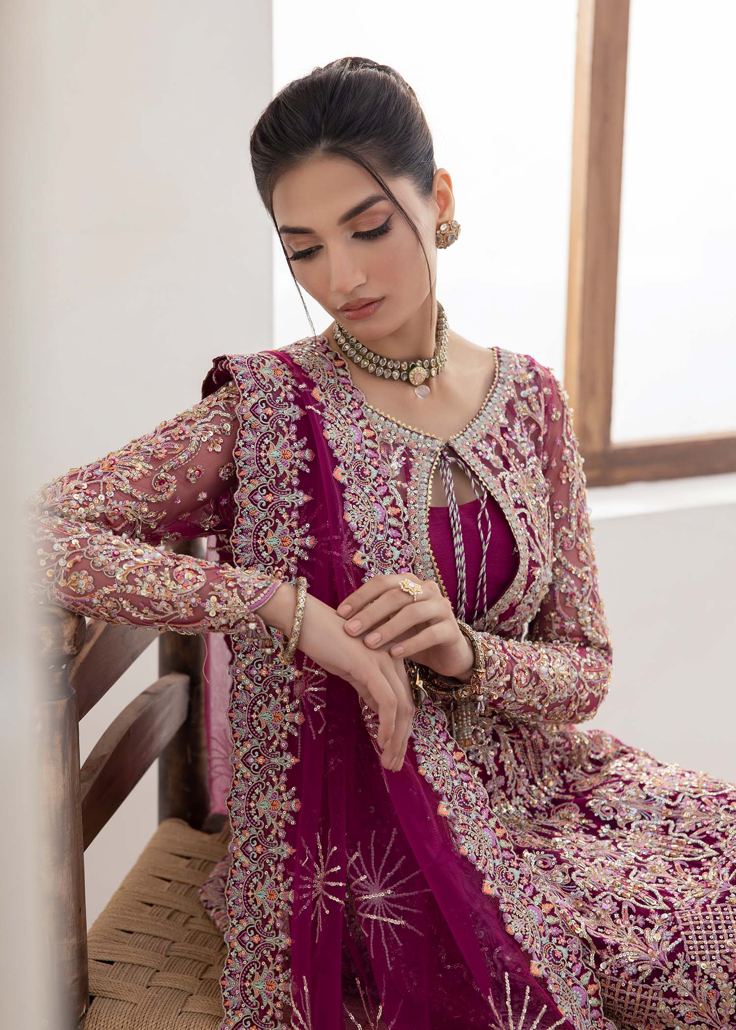 Kanwal Malik | Mirha Eid Luxury Pret 25 | Kaira by Kanwal Malik - Designer Dress - Type: Ladies Clothes - Available at Libayah - 100% Original
