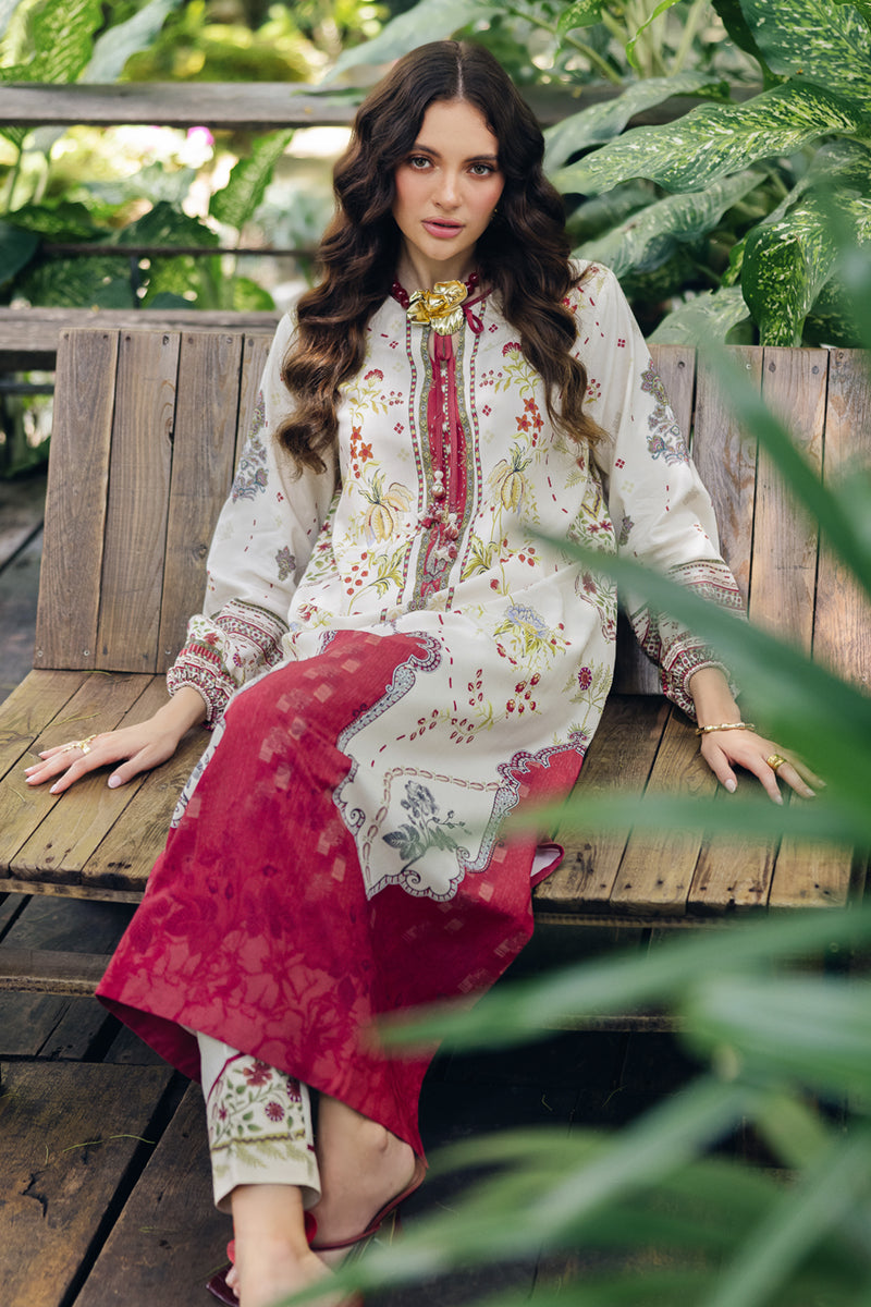 Qalamkar | Printed Co Ords 25 | OP-01 Lapo by Qalamkar - Designer Dress - Type: Ladies Clothes - Available at Libayah - 100% Original