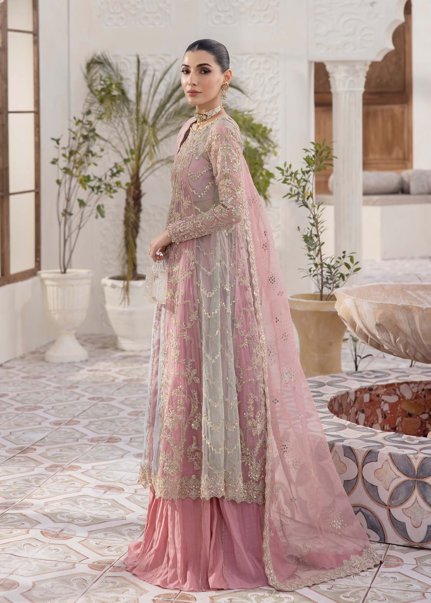 Kanwal Malik | Mirha Eid Luxury Pret 25 | Sanya by Kanwal Malik - Designer Dress - Type: Ladies Clothes - Available at Libayah - 100% Original