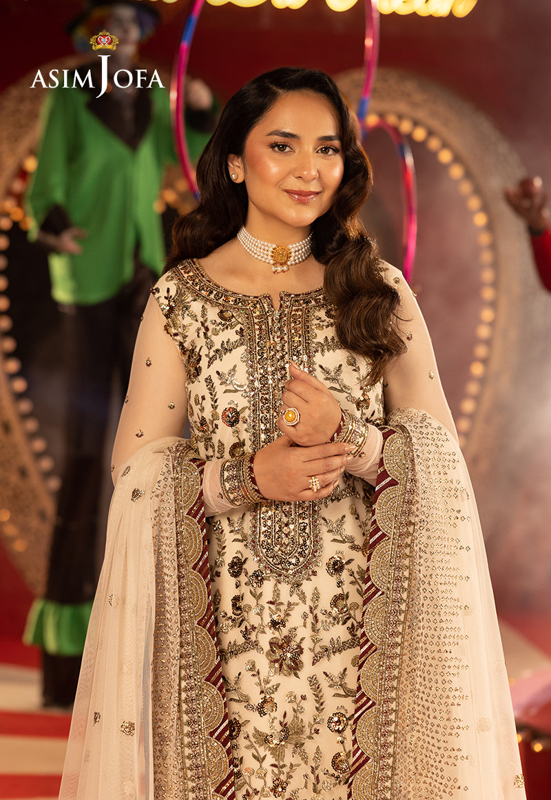 Asim Jofa | Festive Opulence | AJFO-11 by Asim Jofa - Designer Dress - Type: Ladies Clothes - Available at Libayah - 100% Original
