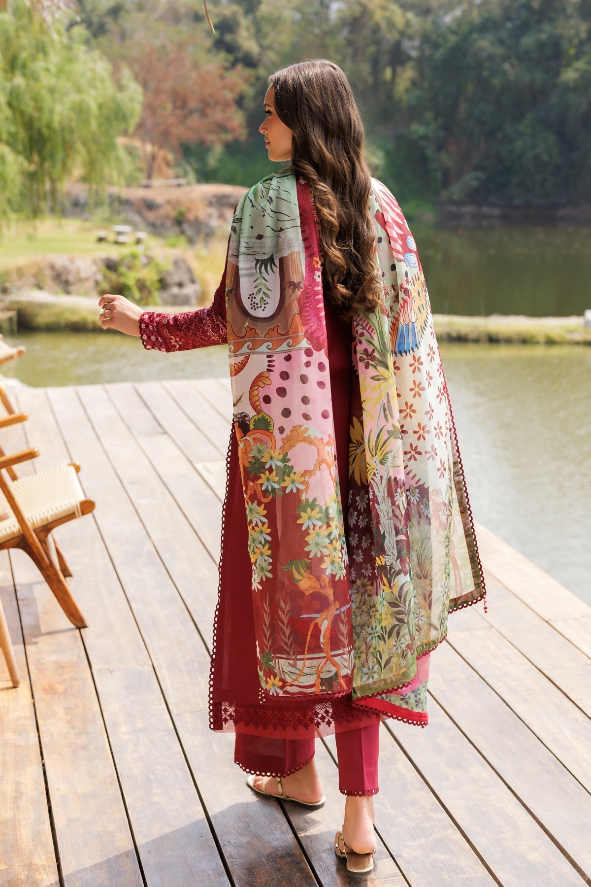 Xenia Formals | Luxury Lawn 25 | PAULA by Xenia Formals - Designer Dress - Type: Ladies Clothes - Available at Libayah - 100% Original