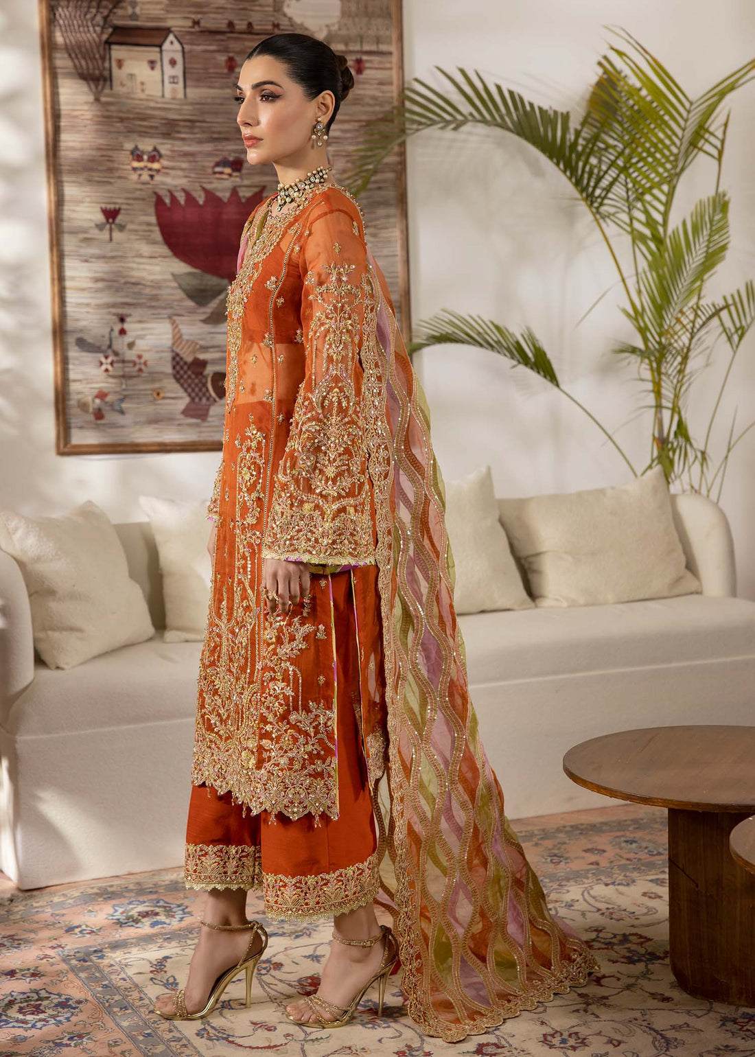 Kanwal Malik | Mirha Eid Luxury Pret 25 | Roshail by Kanwal Malik - Designer Dress - Type: Ladies Clothes - Available at Libayah - 100% Original