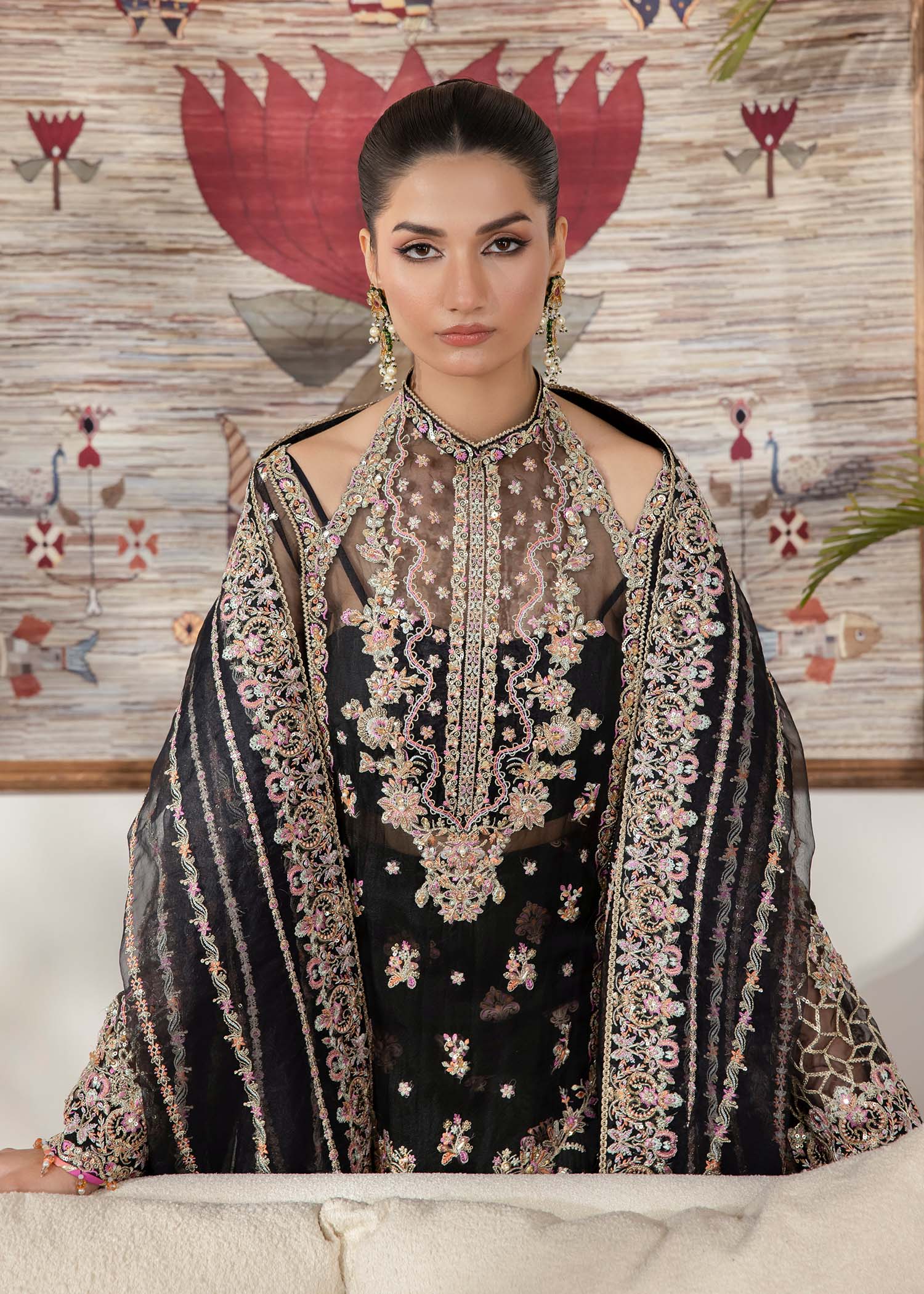 Kanwal Malik | Mirha Eid Luxury Pret 25 | Rama by Kanwal Malik - Designer Dress - Type: Ladies Clothes - Available at Libayah - 100% Original