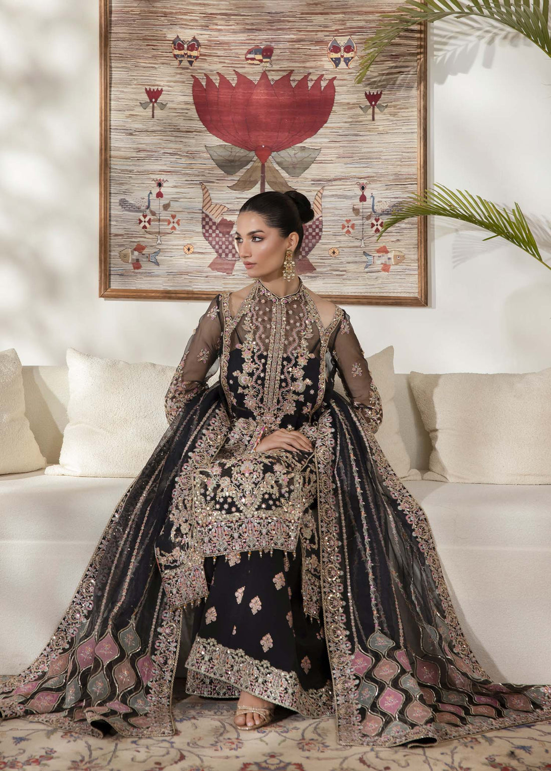 Kanwal Malik | Mirha Eid Luxury Pret 25 | Rama by Kanwal Malik - Designer Dress - Type: Ladies Clothes - Available at Libayah - 100% Original