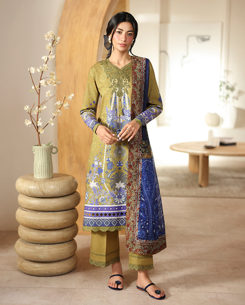 Roheenaz | Pareesa Cambric | Mirha by Roheenaz - Designer Dress  - Type : Ladies Clothes - Available at Libayah - 100% Original 