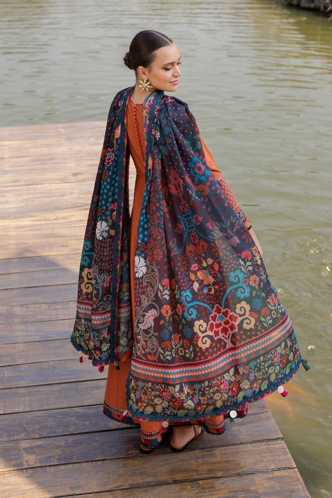 Xenia Formals | Luxury Lawn 25 | HANNAH by Xenia Formals - Designer Dress - Type: Ladies Clothes - Available at Libayah - 100% Original