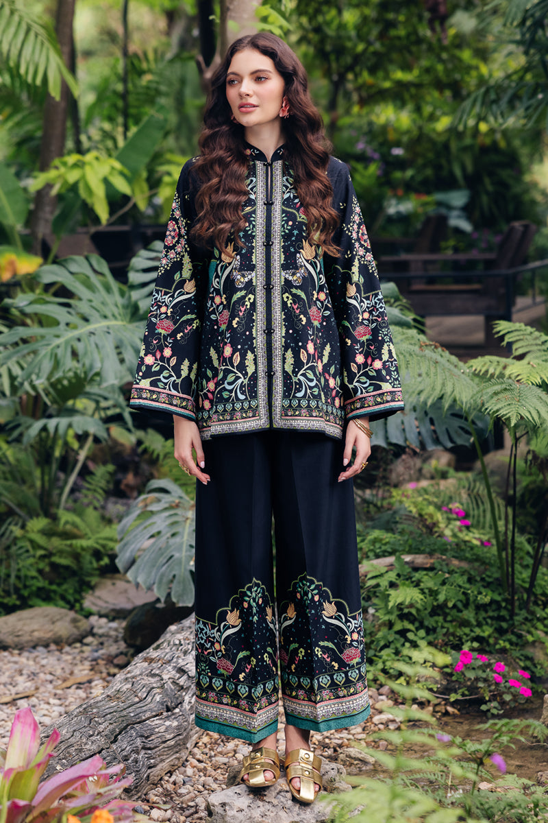 Qalamkar | Printed Co Ords 25 | OP-07 Rane by Qalamkar - Designer Dress - Type: Ladies Clothes - Available at Libayah - 100% Original