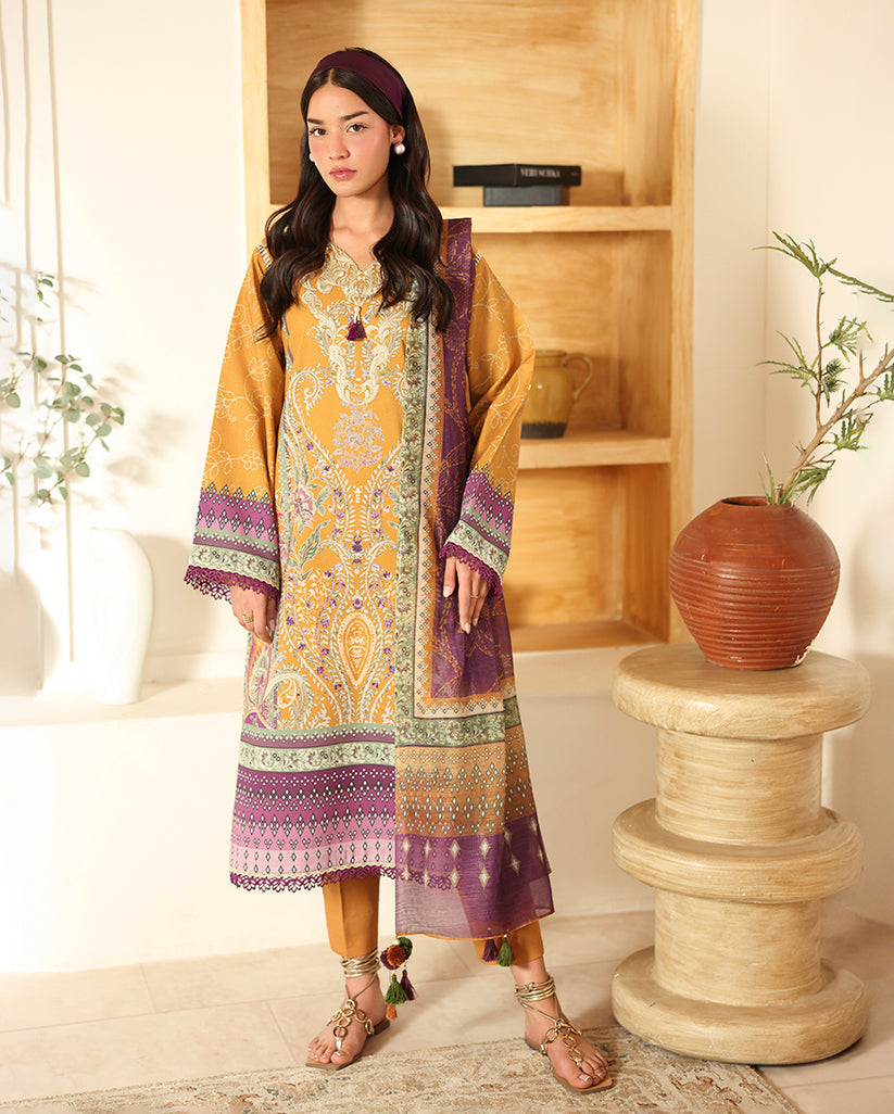 Roheenaz | Pareesa Cambric | Amaaya by Roheenaz - Designer Dress  - Type : Ladies Clothes - Available at Libayah - 100% Original 
