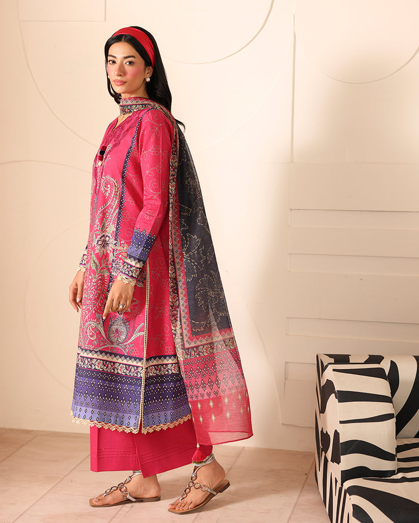 Roheenaz | Pareesa Cambric | Rameen by Roheenaz - Designer Dress  - Type : Ladies Clothes - Available at Libayah - 100% Original 
