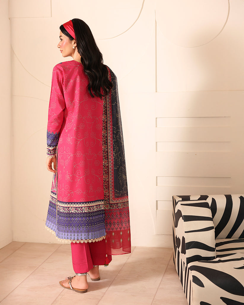 Roheenaz | Pareesa Cambric | Rameen by Roheenaz - Designer Dress  - Type : Ladies Clothes - Available at Libayah - 100% Original 