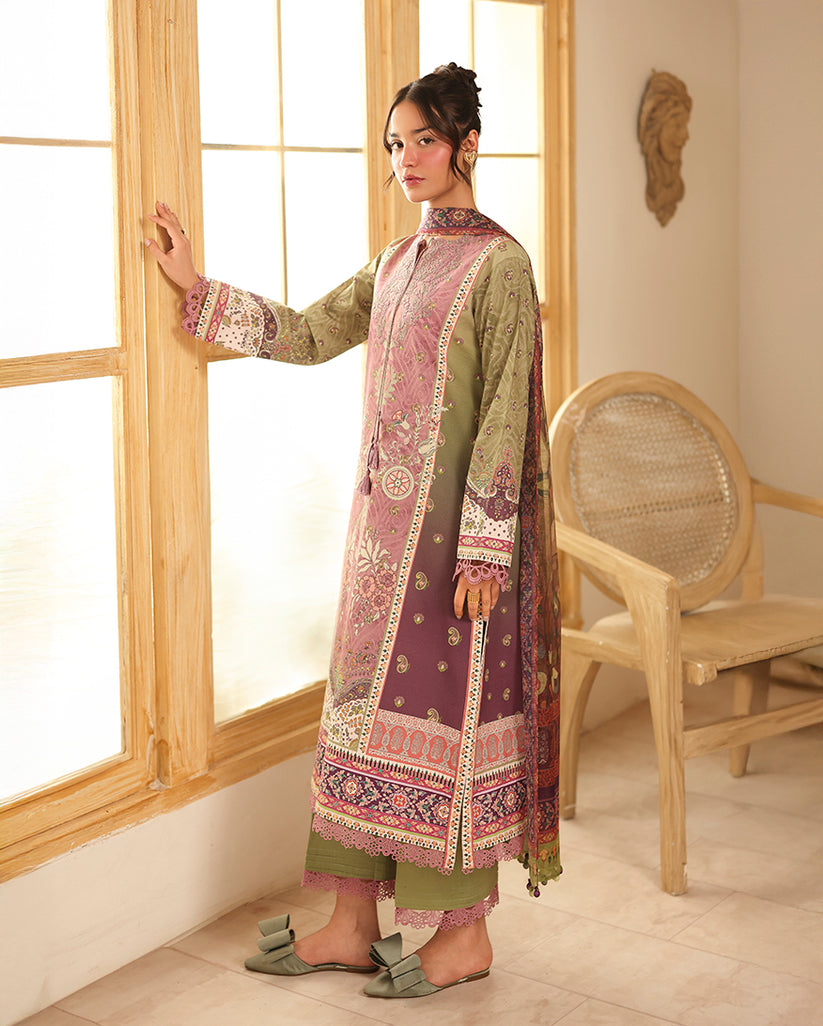 Roheenaz | Pareesa Cambric | Ruhaab by Roheenaz - Designer Dress  - Type : Ladies Clothes - Available at Libayah - 100% Original 