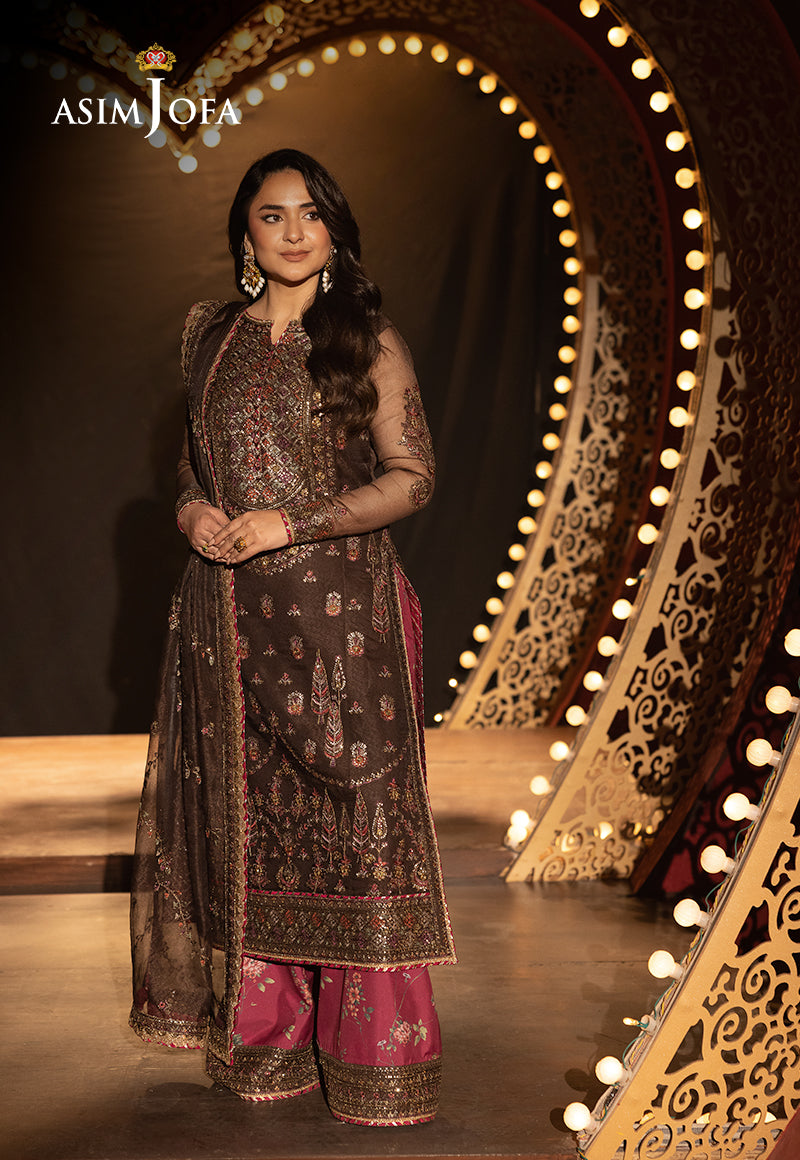 Asim Jofa | Luxury Festive Rejoice | AJLFF-11 by Asim Jofa - Designer Dress - Type: Ladies Clothes - Available at Libayah - 100% Original