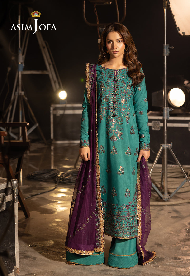 Asim Jofa | Festive Opulence | AJFO-08 by Asim Jofa - Designer Dress - Type: Ladies Clothes - Available at Libayah - 100% Original