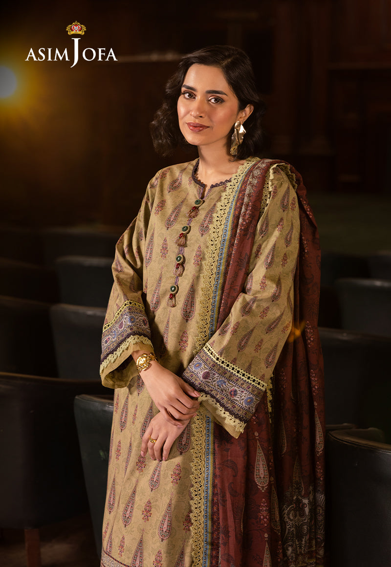Asim Jofa | Prints Drop 2 | AJUBJ-47 by Asim Jofa - Designer Dress - Type: Ladies Clothes - Available at Libayah - 100% Original