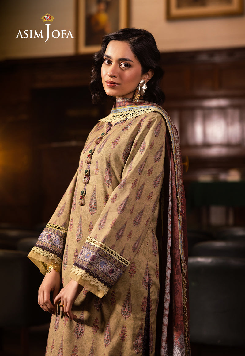Asim Jofa | Prints Drop 2 | AJUBJ-47 by Asim Jofa - Designer Dress - Type: Ladies Clothes - Available at Libayah - 100% Original