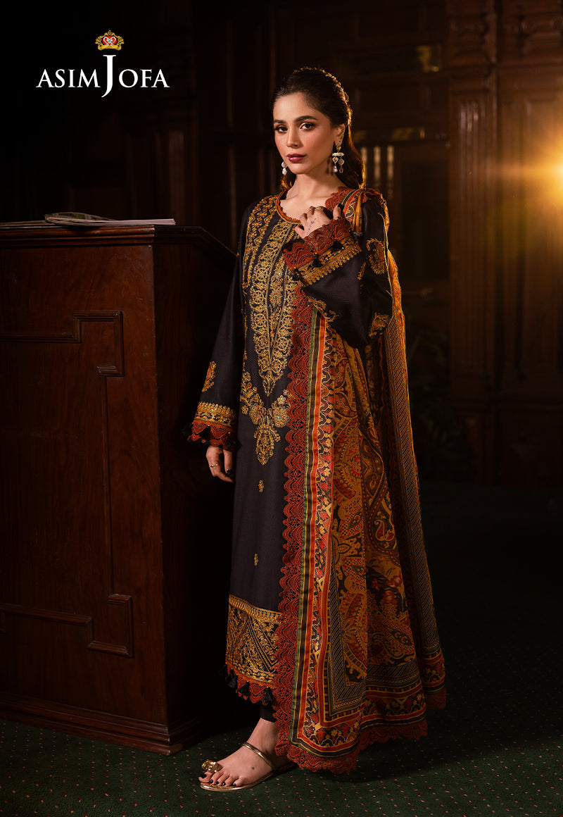 Asim Jofa | Prints Drop 2 | AJUBJ-12 by Asim Jofa - Designer Dress - Type: Ladies Clothes - Available at Libayah - 100% Original
