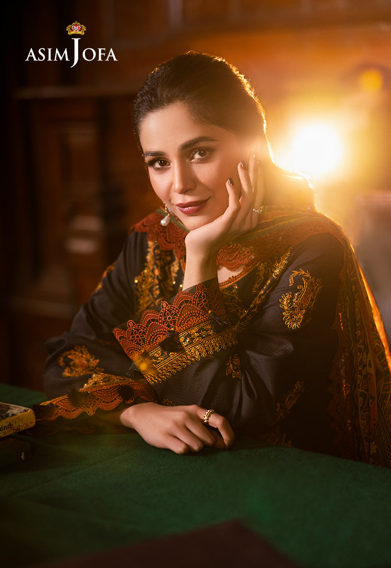 Asim Jofa | Prints Drop 2 | AJUBJ-12 by Asim Jofa - Designer Dress - Type: Ladies Clothes - Available at Libayah - 100% Original