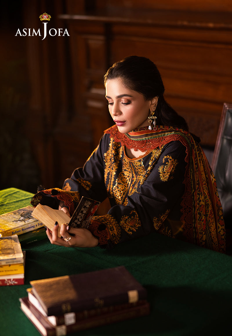 Asim Jofa | Prints Drop 2 | AJUBJ-12 by Asim Jofa - Designer Dress - Type: Ladies Clothes - Available at Libayah - 100% Original