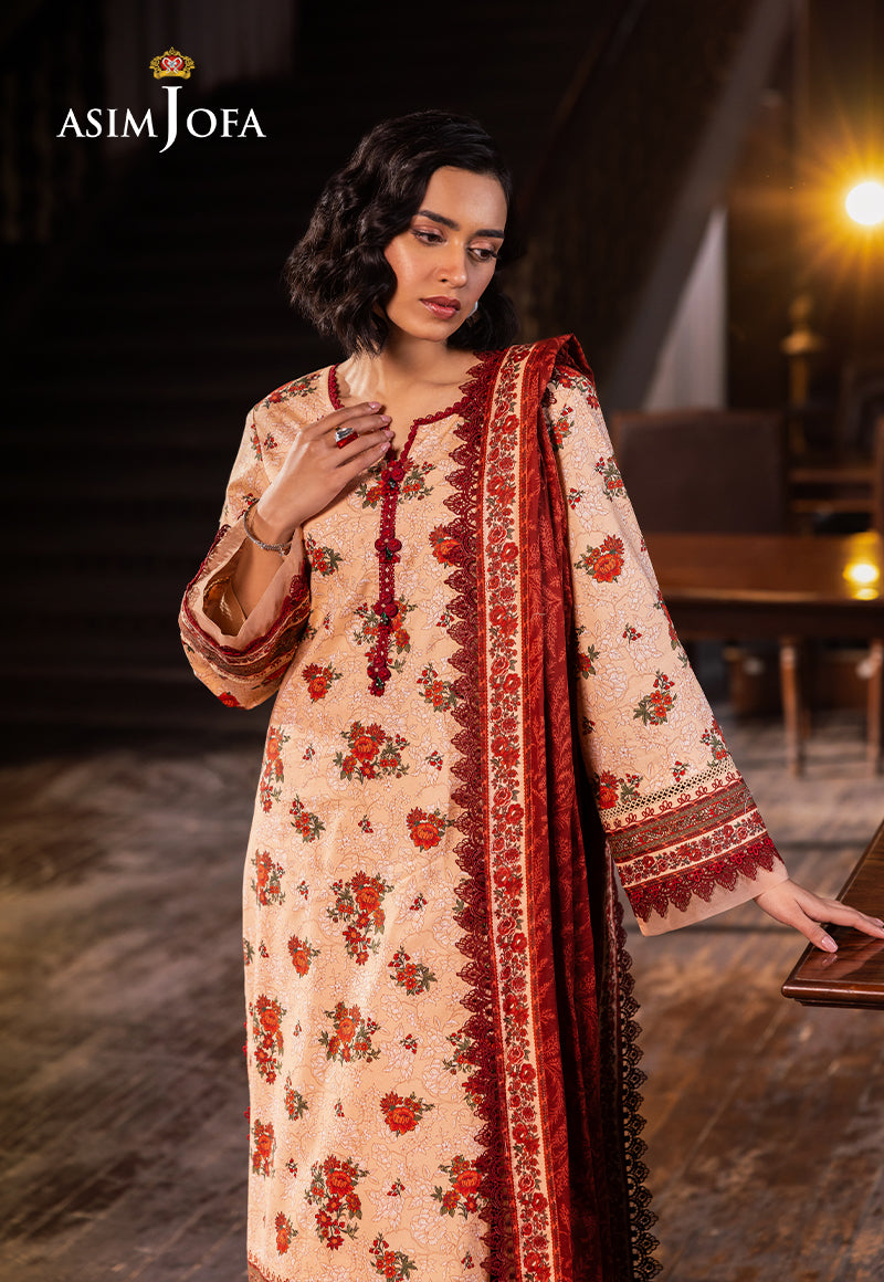 Asim Jofa | Prints Drop 2 | AJUBJ-54 by Asim Jofa - Designer Dress - Type: Ladies Clothes - Available at Libayah - 100% Original