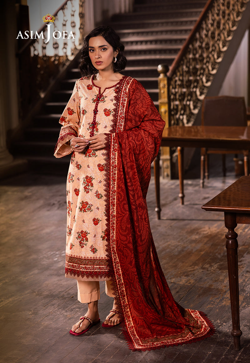 Asim Jofa | Prints Drop 2 | AJUBJ-54 by Asim Jofa - Designer Dress - Type: Ladies Clothes - Available at Libayah - 100% Original
