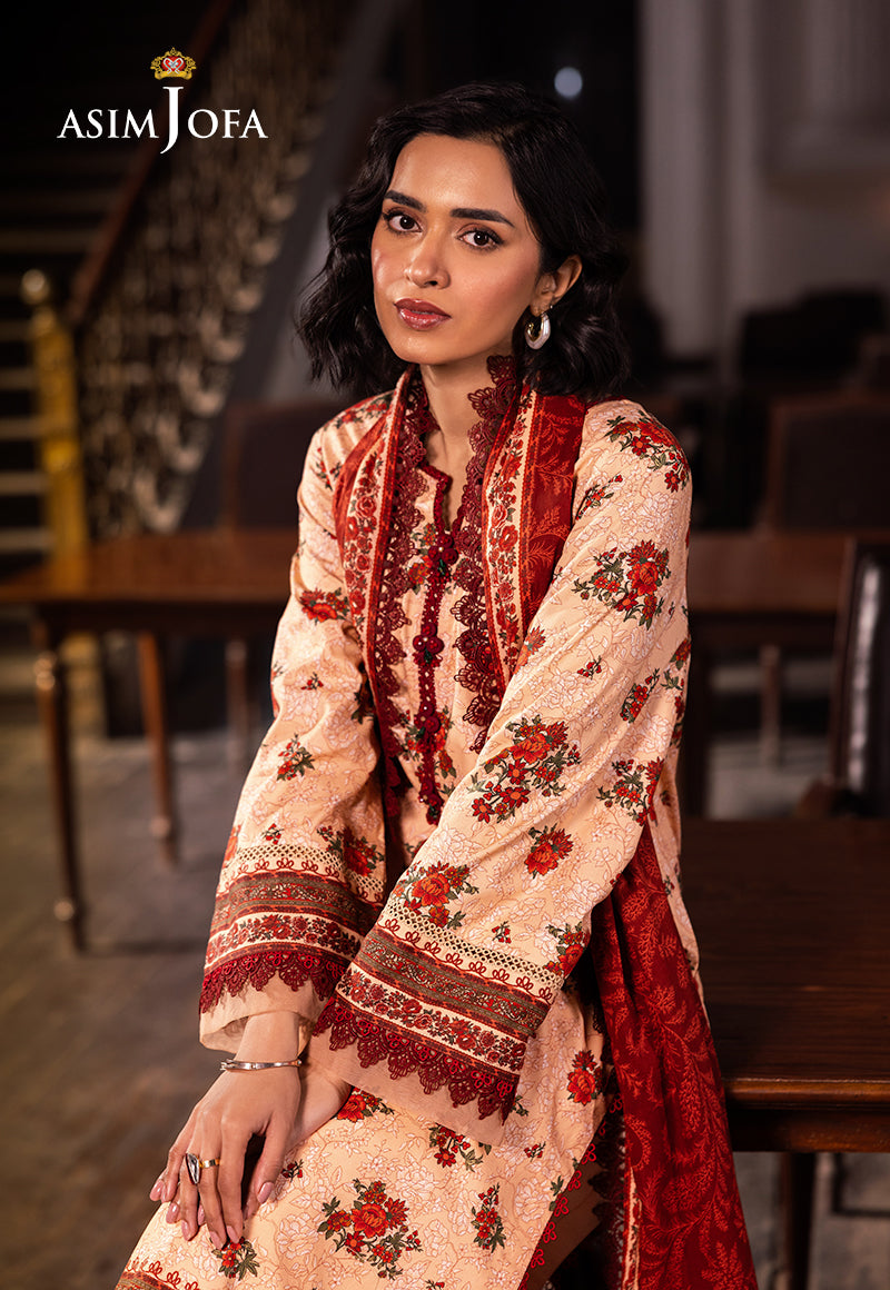Asim Jofa | Prints Drop 2 | AJUBJ-54 by Asim Jofa - Designer Dress - Type: Ladies Clothes - Available at Libayah - 100% Original