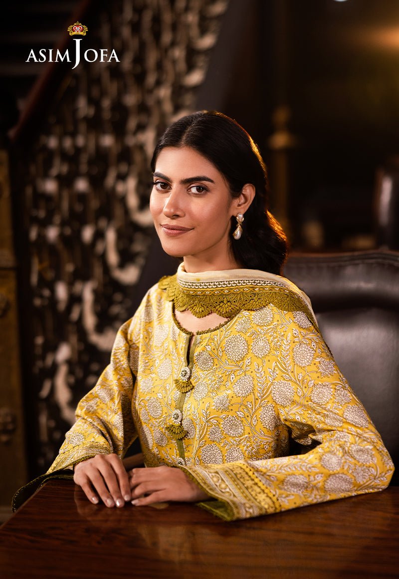 Asim Jofa | Prints Drop 2 | AJUBJ-51 by Asim Jofa - Designer Dress - Type: Ladies Clothes - Available at Libayah - 100% Original