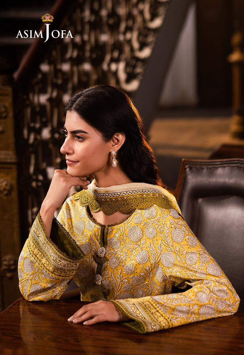 Asim Jofa | Prints Drop 2 | AJUBJ-51 by Asim Jofa - Designer Dress - Type: Ladies Clothes - Available at Libayah - 100% Original