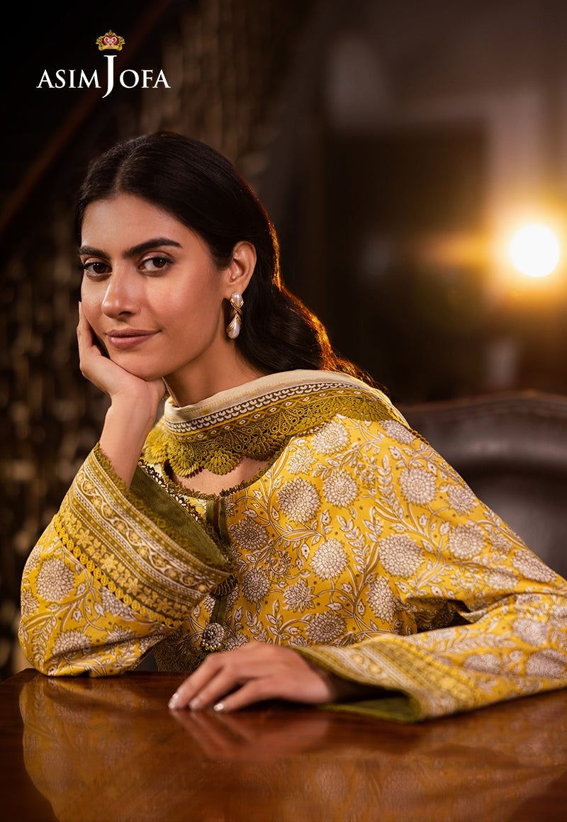 Asim Jofa | Prints Drop 2 | AJUBJ-51 by Asim Jofa - Designer Dress - Type: Ladies Clothes - Available at Libayah - 100% Original