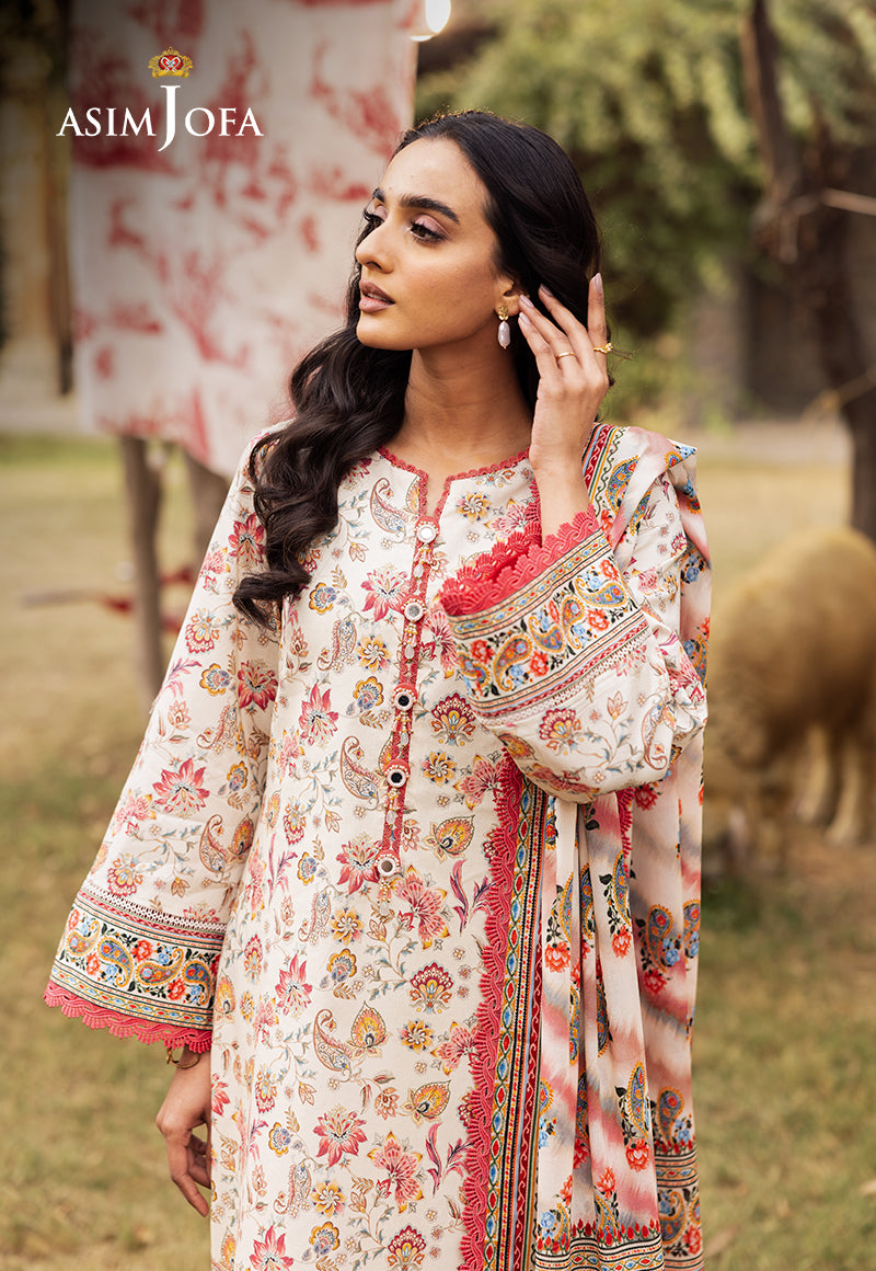 Asim Jofa | Prints Drop 2 | AJUBJ-50 by Asim Jofa - Designer Dress - Type: Ladies Clothes - Available at Libayah - 100% Original
