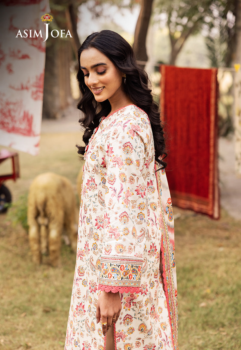 Asim Jofa | Prints Drop 2 | AJUBJ-50 by Asim Jofa - Designer Dress - Type: Ladies Clothes - Available at Libayah - 100% Original