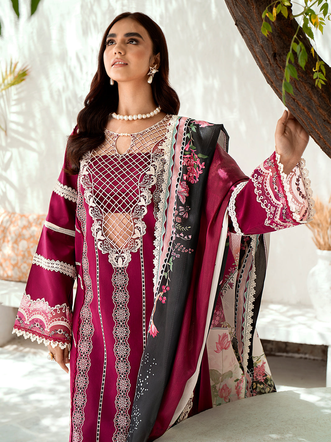 Bin Ilyas | Diara Winter 24 | 308-A by Bin Ilyas - Designer Dress - Type: Ladies Clothes - Available at Libayah - 100% Original